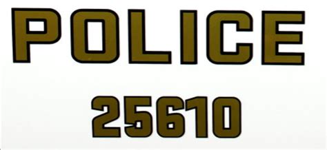 Does Anyone Know What Font Lapd Uses For Their Police Text And Unit