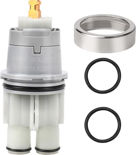 TOVEN-RV RP46074 Shower Cartridge with RP22734 Bonnet Nut, Replacement