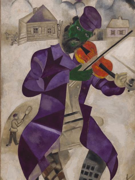 The Enchanting Symphony Of Marc Chagall S The Green Violinist