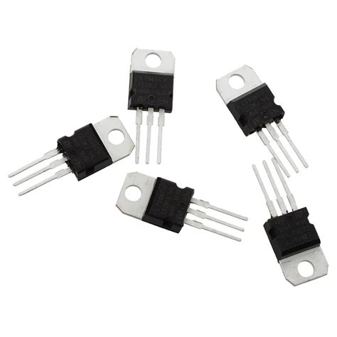 New 5 Pcs TO 220 Package L7806CV 1 5A 6V Positive Voltage Regulator