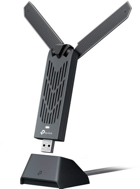 TP Link BE6500 Wi Fi 7 High Gain Wireless USB Adapter Black Archer