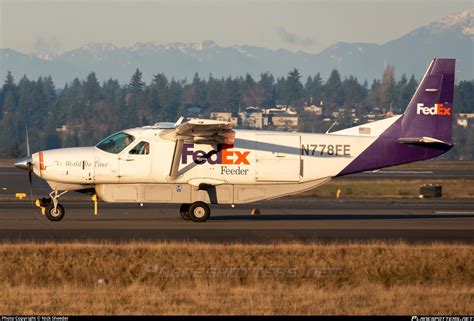 N778fe Fedex Feeder Cessna 208b Super Cargomaster Photo By Nick Sheeder Id 1545309