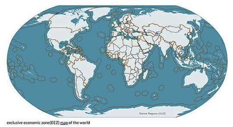 As Maiores Zonas Econ Micas Exclusivas Do Mundo Mar Sem Fim