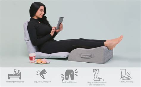 Lightease Almohada De Espuma Viscoel Stica Para Piernas Rodilla