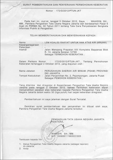 Contoh Bikin Surat Pernyataan Keberatan Warga Surat Lamaran Kerja