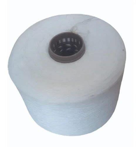 2 Ply Plain White Spun Polyester Yarn 50 At Rs 295 Kg In Ahmedabad