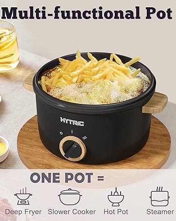 Amazon Hytric Hot Pot Electric L Portable Non Stick Frying Pan Electric Cooker For