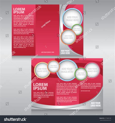 Vector Business Brochure Flyer Template Stock Vector Royalty Free