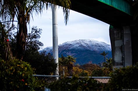 Snowy Santa Barbara mountains. Nice to look at. : r/SantaBarbara