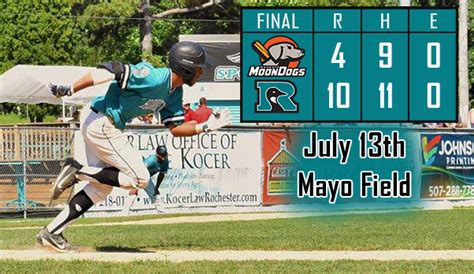 Honkers Power Past MoonDogs - Rochester Honkers