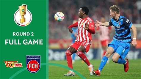 Fc Union Berlin Vs Fc Heidenheim Nd Round Dfb Pokal