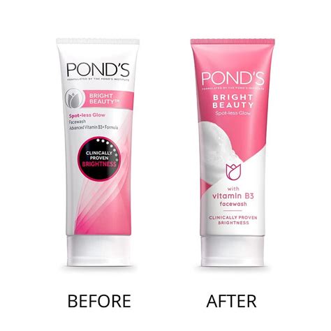 Ponds Bright Beauty Spot Less Glow Face Wash 100g India