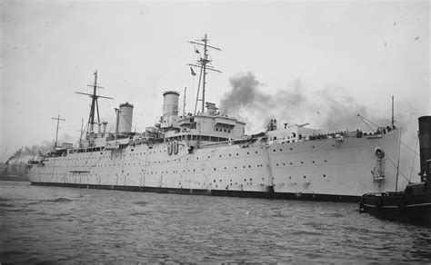 Hms Montclare F85 A Passenger Ship Requisitioned By The Royal Navy