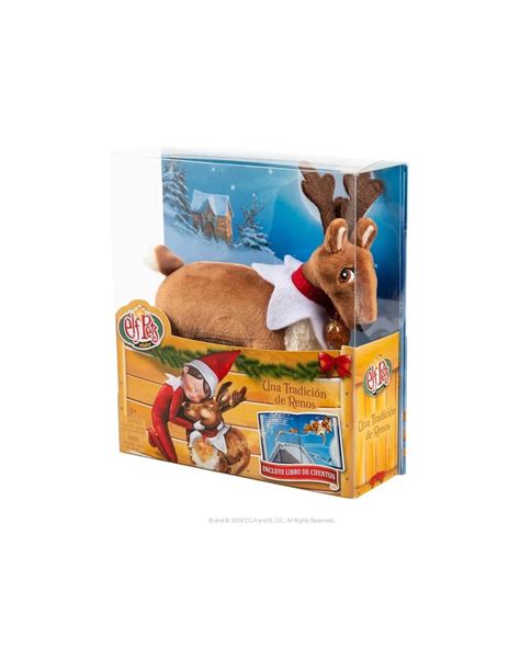 THE ELF ON THE SHELF ELF PETS CUENTO Y PELUCHE RENO