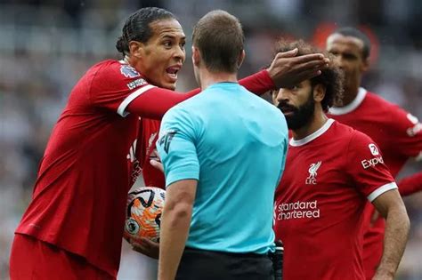 Referee Audio Released After Virgil Van Dijk Red Card As Liverpool