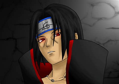 Itachi colored by EienSekai on DeviantArt