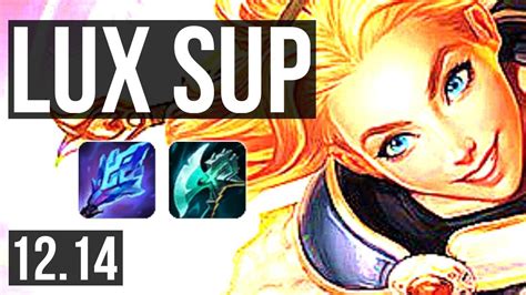 LUX Ashe Vs SONA Aphelios SUP 3 9M Mastery 4 1 13 500 Games