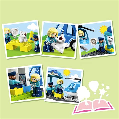 10959 LEGO DUPLO Police Station With Helicopter Conrad