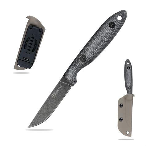 Sdokedc Knives Dc Steel Tactical Fixed Blade Knife With Kydex Sheath