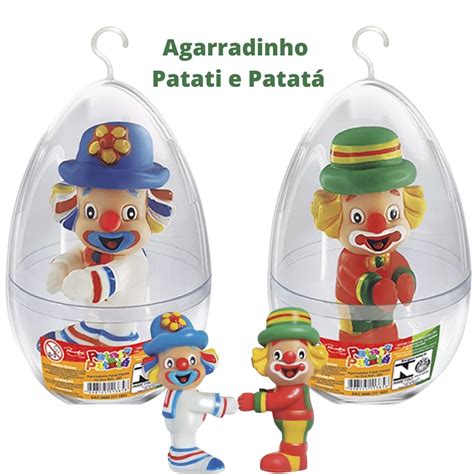 Ovo De Pascoa Patati Patata - Brinquedo Infantil Ovo De Páscoa Agarradinho Patati e Patata em ...