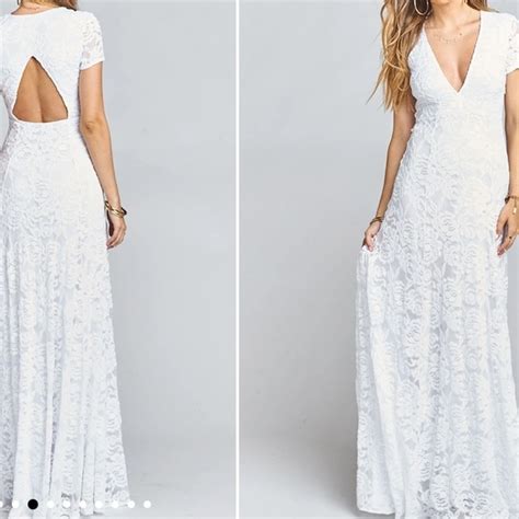 Show Me Your MuMu Dresses Smym Eleanor Maxi Dress Lovers Lace White