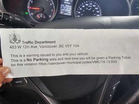 New Parking Scam : r/britishcolumbia