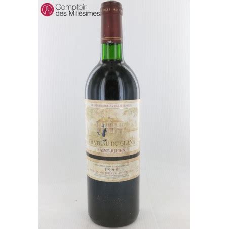 Chateau Du Glana 1990 Saint Julien Wines At Best Price