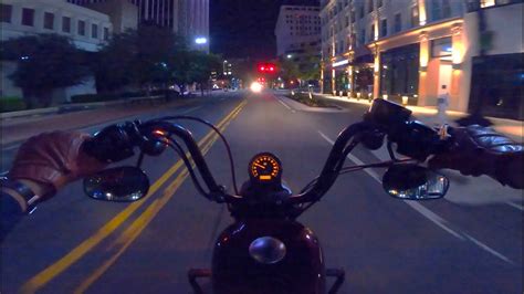 Night Ride Pure Sound Harley Davidson Sportster Iron Raw