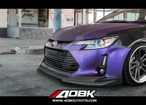 2015 Scion Tc Front Lip Work Ver 2 By Adbodykits On Deviantart