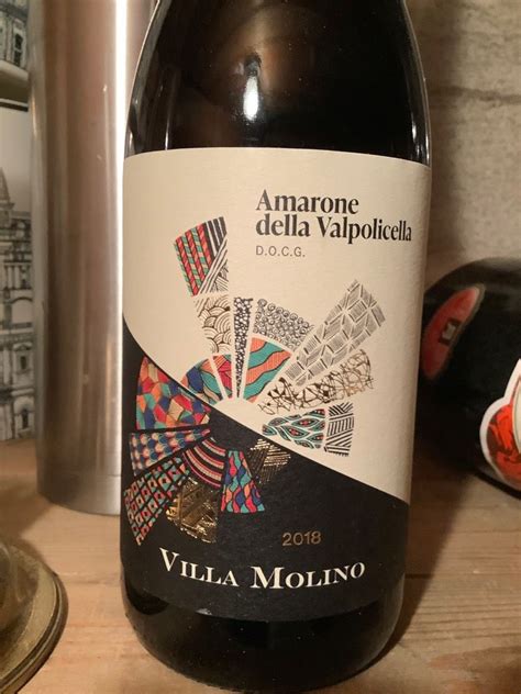 2018 Villa Molino Amarone Della Valpolicella Italy Veneto