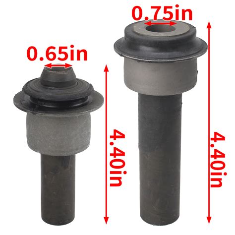 4 Pcs Engine Cradle Subframe Bushing For 2007 2012 Nissan Sentra 2 0L 2