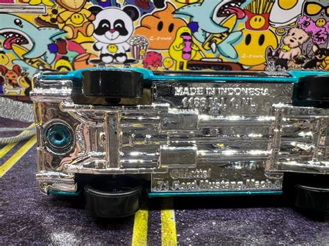 Scale Custom Made Hot Wheels Ornament Ford Mustang With Mini Tree Etsy