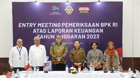 Entry Meeting Pemeriksaan BPK RI Atas Laporan Keuangan Kementerian PPN