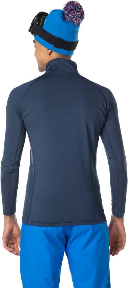 Rossignol Classique Zip Dark Navy Base Layer Thermal Tops Snowleader