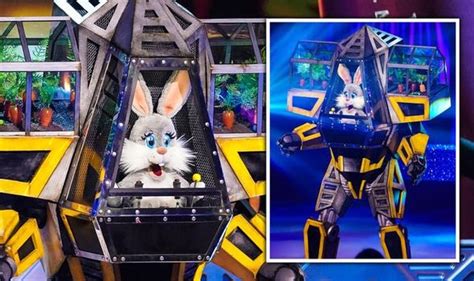 The Masked Singer Robobunnys Identity Rumbled In Vocal Clue Tv And Radio Showbiz And Tv