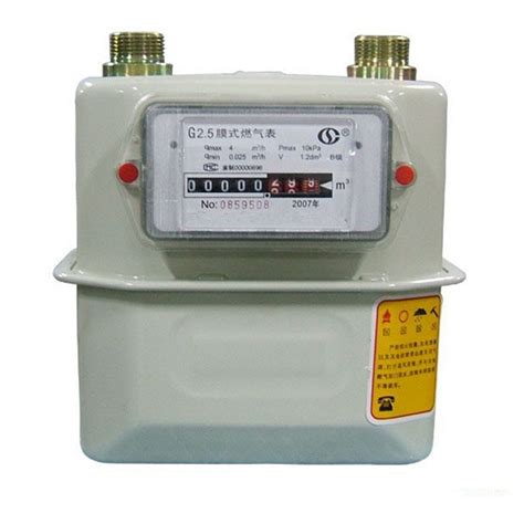 Residential G Aluminium Case Domestic Diaphragm Gas Meter China