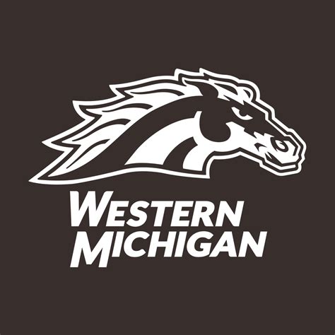 Western Michigan Primary Logo - Dark Chocolate – Underground Printing