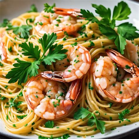 Garlic Butter Shrimp Pasta Recipe Cookaifood