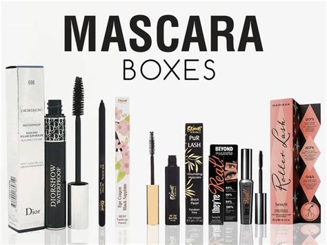 Custom Mascara Boxes