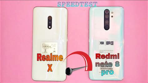 Redmi Note 8 Pro Vs Realme X Speedtest Redmi Note 8 Pro Realme X Camera Comparison Youtube