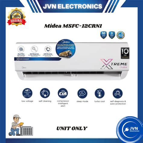 Jual AC Midea MSFC 12CRN1 1 1 2 PK UNIT ONLY Shopee Indonesia