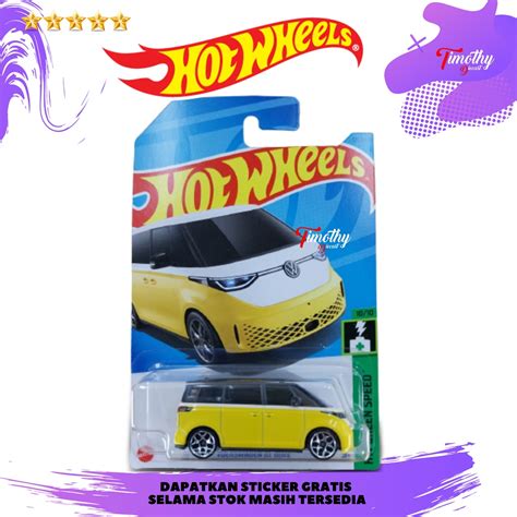 Jual Hot Wheels Volkswagen ID Buzz Kuning Hitam Green Speed Shopee Indonesia