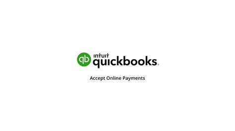 Accept Credit Cards Easily With Quickbooks Online Payments For Your