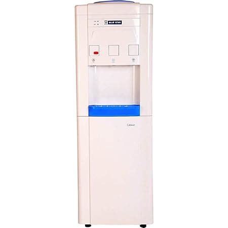 Blue Star Hot Cold And Normal Water Dispenser With Non Cooling Storage Cabinet White Blue