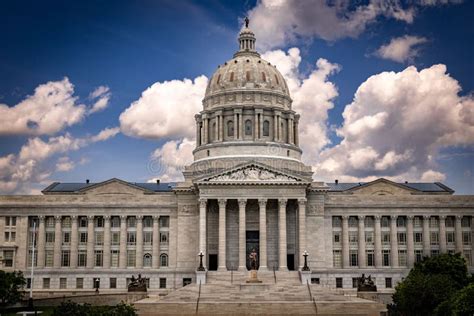 Mesmerizing Missouri State Capitol Building in Jefferson City Editorial ...