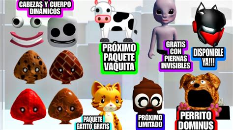 NUEVO ACCESORIO PAQUETE VAQUITA GRATIS PRONTO NUEVO PAQUETE PIERNAS