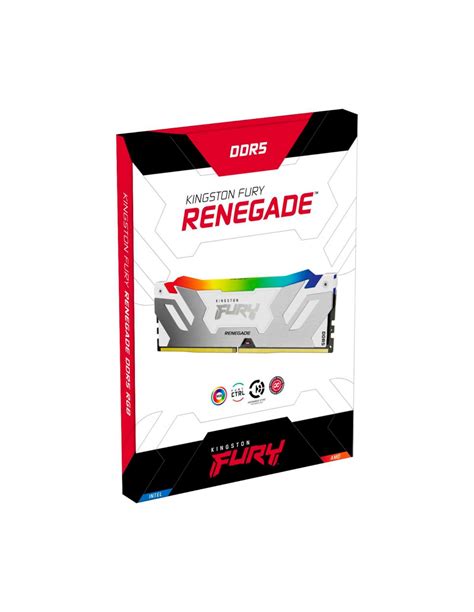 Ram Kingston Fury X Gb Gb Renegade Mhz Ddr Rgb White