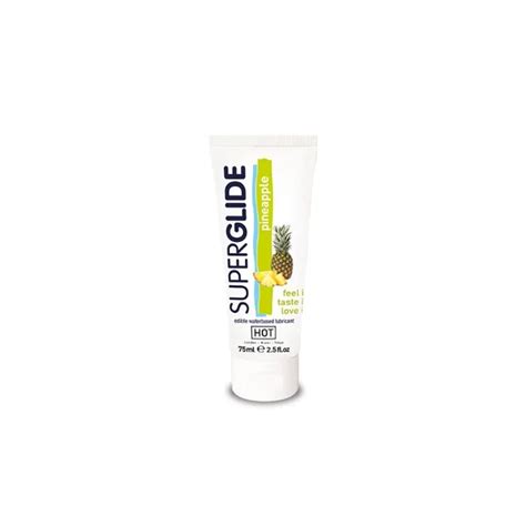 Hot Superglide Waterbased Lubricant Edible World Of Hot