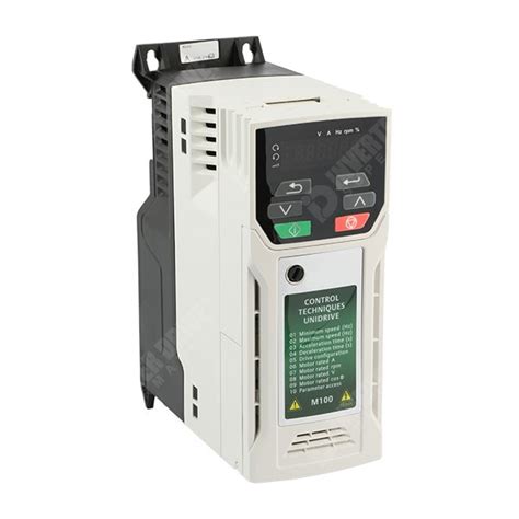 CT Unidrive M100 1 5kW 400V 3ph AC Inverter Drive DBr C3 EMC AC