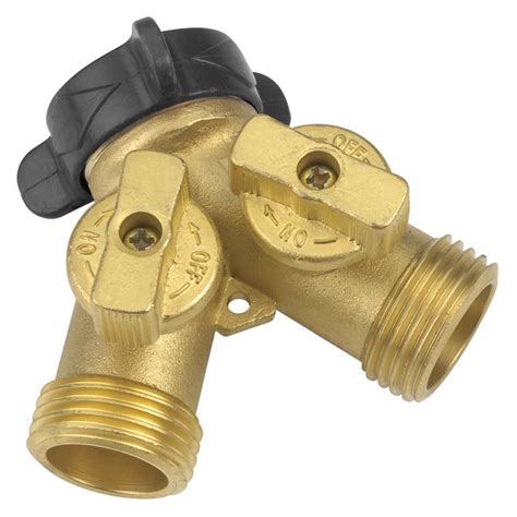 Gilmour 813004 1001 Brass Y Hose Connector